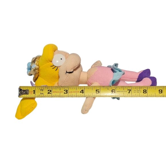 Nickelodeon Nanco Rugrats Angelica‎ Pickles Plush Ballerina 2004 Vintage Toy 9" - Picture 3 of 8